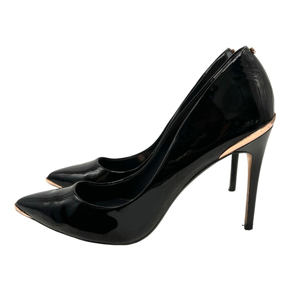 Elegant Black Stiletto Heels - Picture 7 of 16